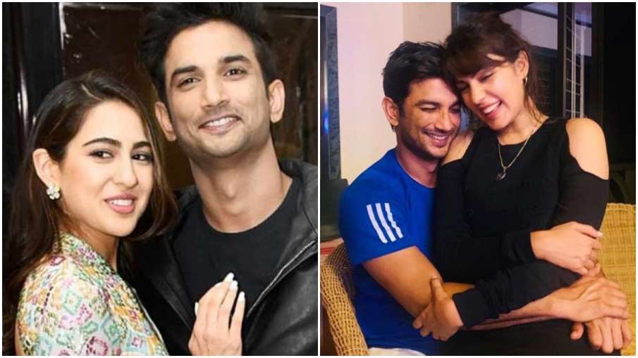 SARA ALI KHAN, SUSHANT SINGH RAJPUT, RHEA CHAKRABORTY SARA ALI KHAN, SUSHANT SINGH RAJPUT, RHEA CHAKRABORTY- India TV Hindi