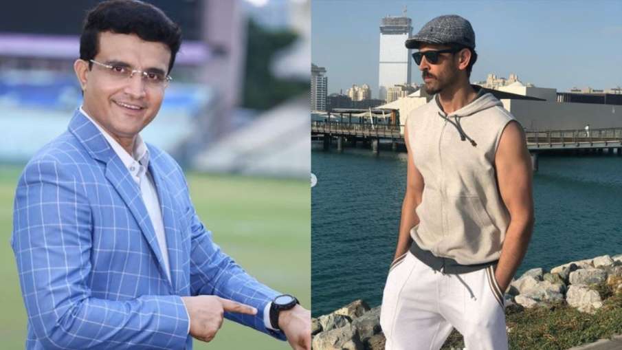 sourav ganguly and hrithik roshan sourav ganguly and hrithik roshan- India TV Hindi