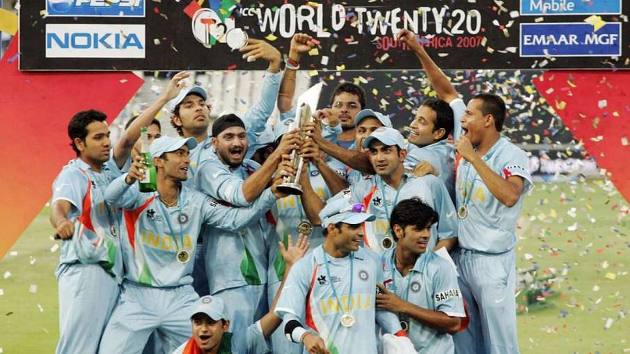 World Cup 2007 India vs Pakistan Final MS Dhoni Gautam Gambhir Yuvraj Singh World Cup 2007 India vs Pakistan Final MS Dhoni Gautam Gambhir Yuvraj Singh- India TV Hindi