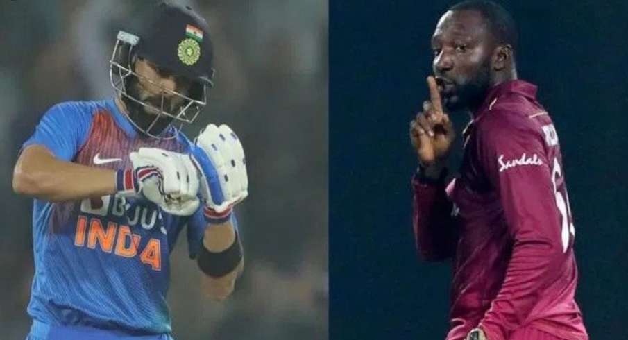 Kesrick Williams, Virat Kohli, Virat Kohli vs Kesrick Williams, Kesrick Williams vs Virat Kohli, Vir Kesrick Williams, Virat Kohli, Virat Kohli vs Kesrick Williams, Kesrick Williams vs Virat Kohli, Vir- India TV Hindi