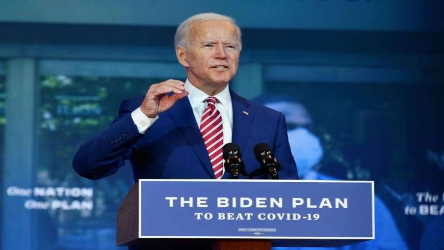 Joe Biden pledges free Covid vaccine for American... Joe Biden pledges free Covid vaccine for American...- India TV Hindi