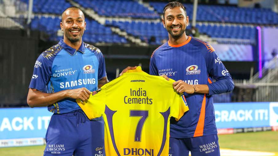 MS Dhoni gifted his jersey to Hardik Pandya And Krunal ...