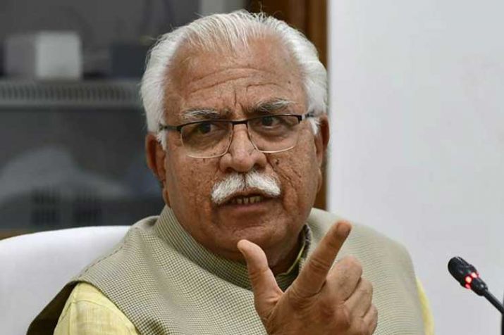 हरियाणा: सीएम मनोहर लाल खट्टर ने गुपकर गठबंधन पर साधा निशाना, दिया ये बयान हरियाणा: सीएम मनोहर लाल खट्टर ने गुपकर गठबंधन पर साधा निशाना, दिया ये बयान- India TV Hindi