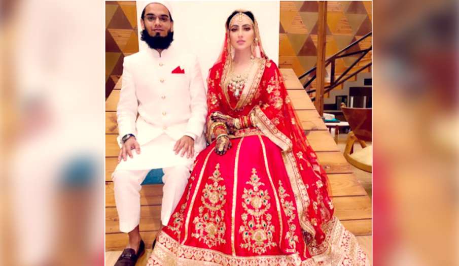 Sana Khan husband Anas Sayied shares special note Sana Khan husband Anas Sayied shares special note- India TV Hindi