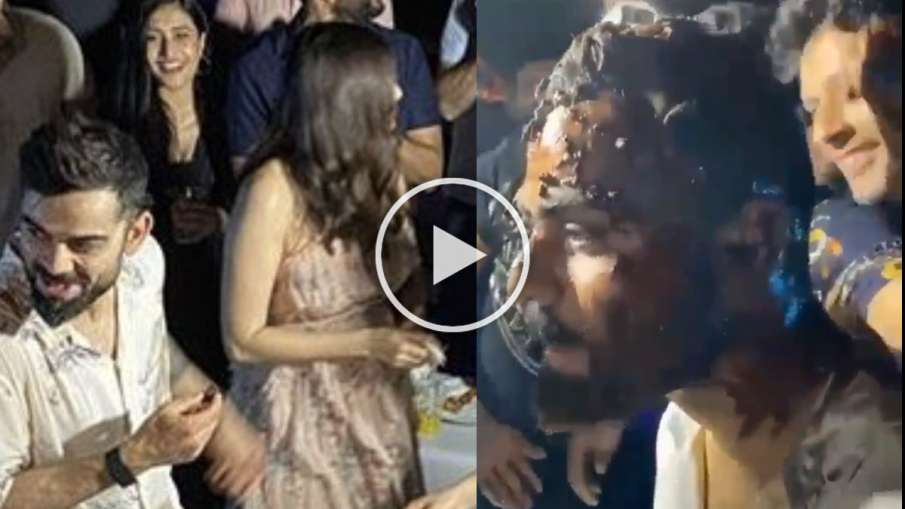 Virat Kohli Birthday Celebration Video With Anushka Sharma In UAE Virat Kohli Birthday Celebration Video With Anushka Sharma In UAE- India TV Hindi