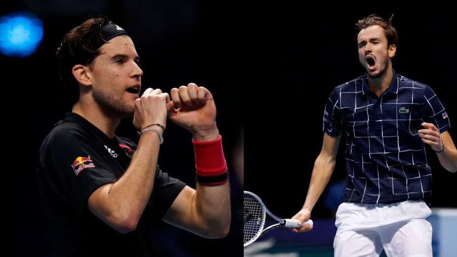 ATP Finals: Dominic thiem and Daniil Medvedev to clash with title ATP Finals: Dominic thiem and Daniil Medvedev to clash with title- India TV Hindi