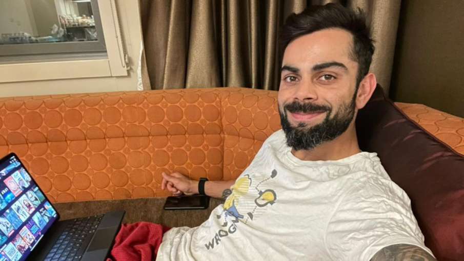 This is how Virat Kohli is quarantining in Australia, share this picture This is how Virat Kohli is quarantining in Australia, share this picture- India TV Hindi