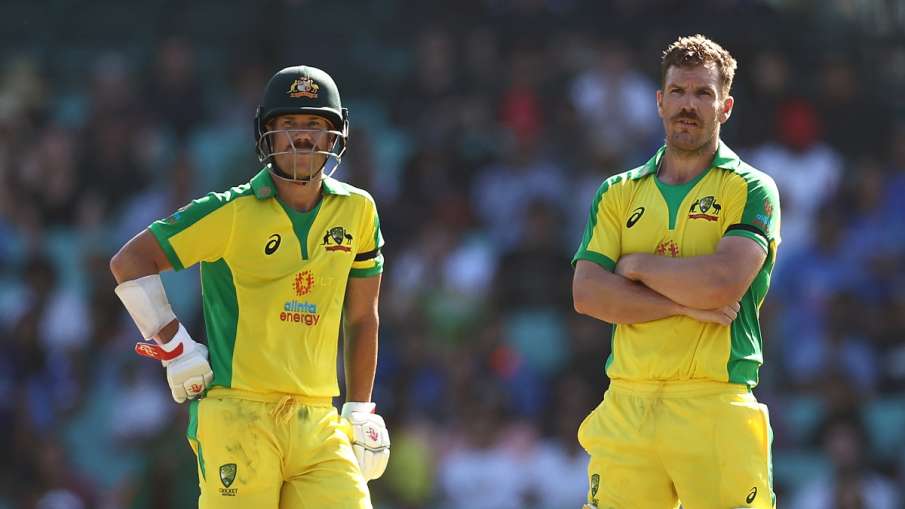 David Warne and Aaron Finch David Warne and Aaron Finch- India TV Hindi