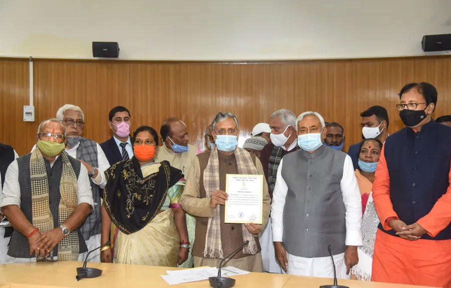 राज्यसभा के लिए निर्विरोध निर्वाचित हुए सुशील कुमार मोदी राज्यसभा के लिए निर्विरोध निर्वाचित हुए सुशील कुमार मोदी- India TV Hindi