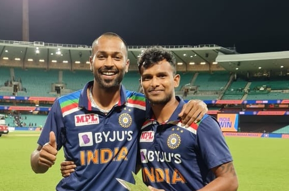 Hardik Pandya, T Natarajan, India vs Australia, Pandya Man of the Series, Hardik Pandya Tweet, India Hardik Pandya, T Natarajan, India vs Australia, Pandya Man of the Series, Hardik Pandya Tweet, India- India TV Hindi