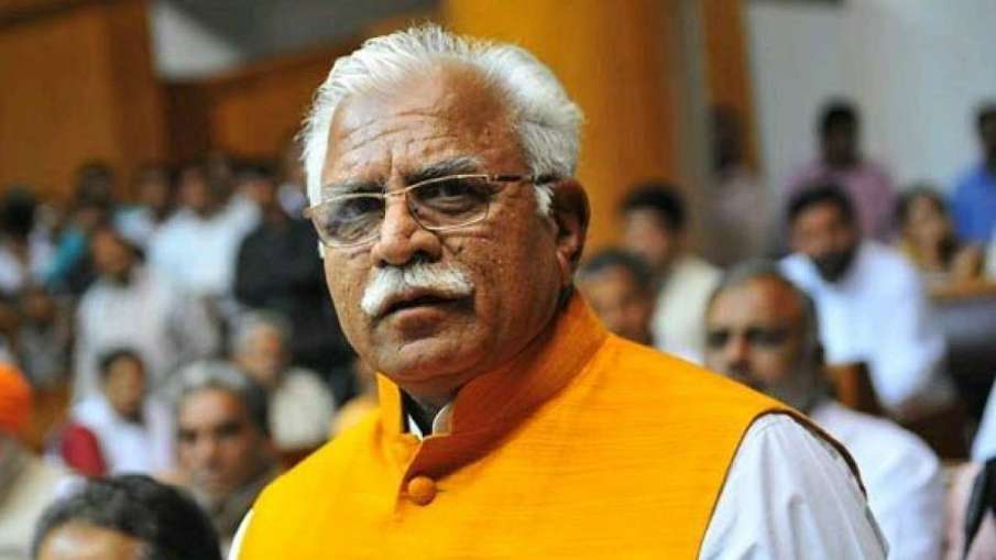 हरियाणा के मुख्यमंत्री मनोहर लाल खट्टर हरियाणा के मुख्यमंत्री मनोहर लाल खट्टर- India TV Hindi