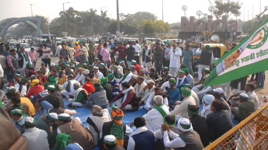 Kisan Andolan Farmers Protest end at chilla border after Republic Day violence latest news Kisan Andolan Farmers Protest end at chilla border after Republic Day violence latest news- India TV Hindi