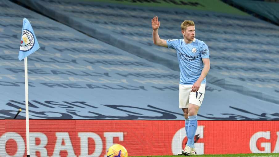 Kevin De Bruyne of Manchester City out for 6 weeks Kevin De Bruyne of Manchester City out for 6 weeks- India TV Hindi