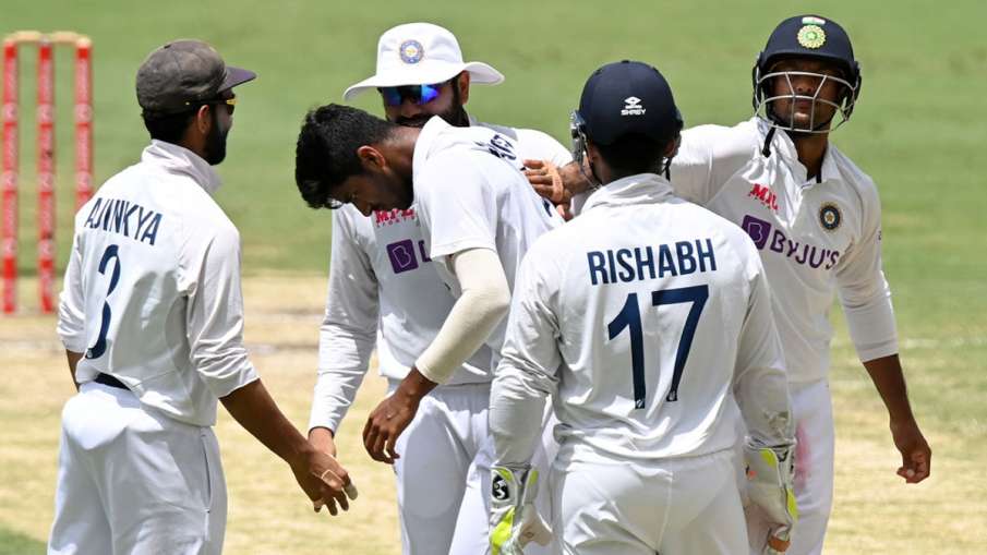 washington sundar Ramakrishnan Sridhar India vs Australia 4th Test Gaba washington sundar Ramakrishnan Sridhar India vs Australia 4th Test Gaba- India TV Hindi