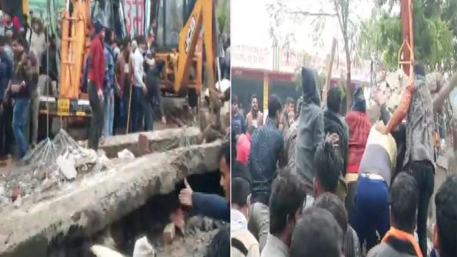 गाजियाबाद में श्मशान भूमि की छत ढही, हादसे में 18 लोगों की मौत गाजियाबाद में श्मशान भूमि की छत ढही, हादसे में 18 लोगों की मौत- India TV Hindi