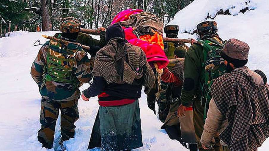 Indian Army, Indian Army Pregnant Lady, Pregnant Lady, Pregnant Lady Kashmir, Pregnant Indian Army, Indian Army Pregnant Lady, Pregnant Lady, Pregnant Lady Kashmir, Pregnant- India TV Hindi