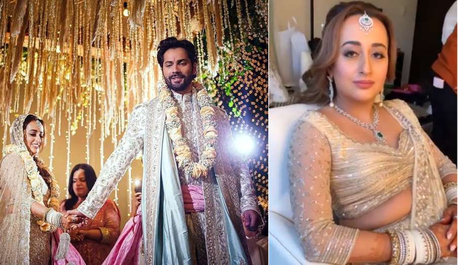 natasha dalal bridal look video natasha dalal bridal look video - India TV Hindi