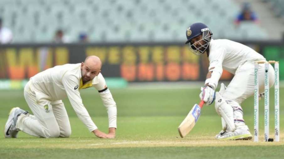 Nathan Lyon and Ajinkya Rahane Nathan Lyon and Ajinkya Rahane- India TV Hindi