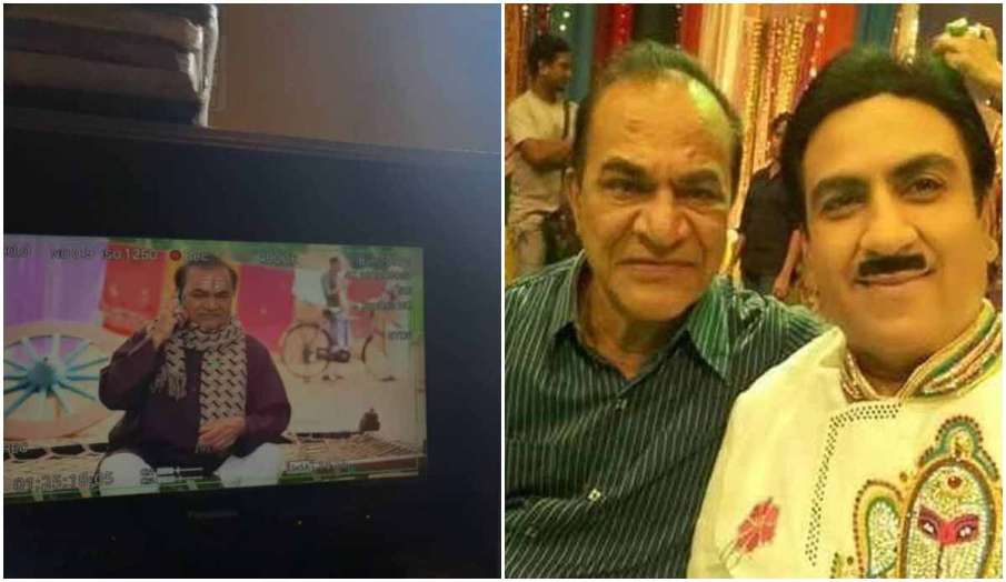 Nattu Kaka aka Ghanshyam Nayak back on set Nattu Kaka aka Ghanshyam Nayak back on set - India TV Hindi