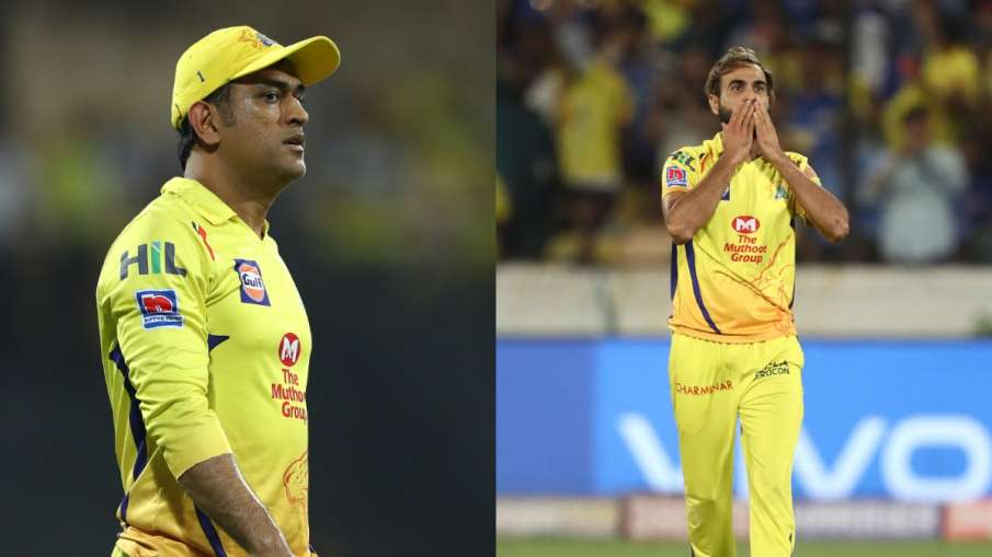 MS Dhoni and Imran Tahir MS Dhoni and Imran Tahir- India TV Hindi