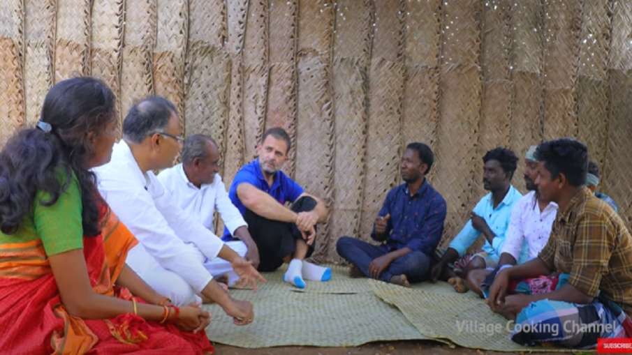 Congress leader Rahul Gandhi's 'Kalaan biryani' video viral on social media Congress leader Rahul Gandhi's 'Kalaan biryani' video viral on social media- India TV Hindi