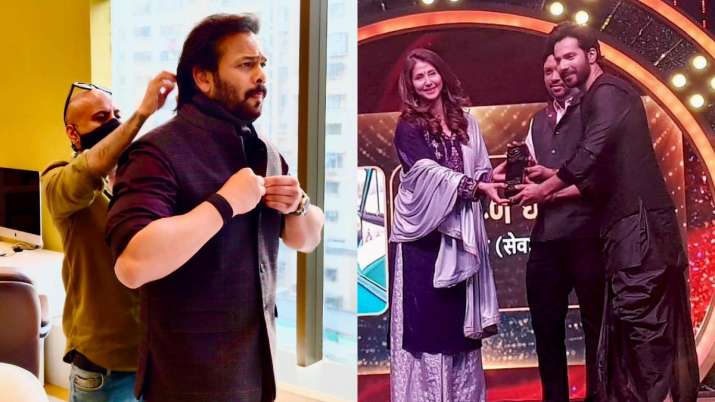 Rohit Shetty and Varun Dhawan Rohit Shetty and Varun Dhawan- India TV Hindi
