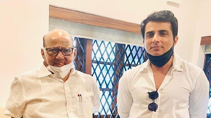 सोनू सूद ने की NCP चीफ शरद पवार से मुलाकात, BMC ने भेजा है अवैध निर्माण का नोटिस सोनू सूद ने की NCP चीफ शरद पवार से मुलाकात, BMC ने भेजा है अवैध निर्माण का नोटिस- India TV Hindi