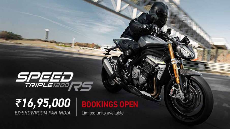 Triumph launches Speed Triple 1200 RS at Rs 16.95 lakh- India TV Paisa