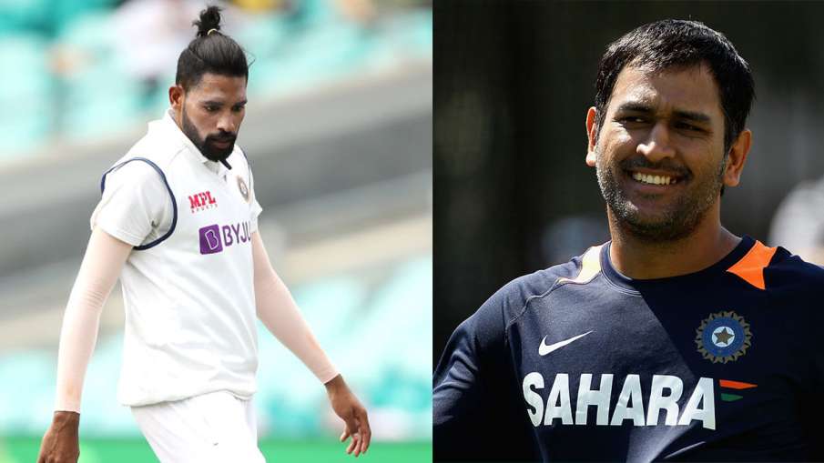 IND vs AUS: Wasim Jaffer boosted Mohammed Siraj through this statement of MS Dhoni IND vs AUS: Wasim Jaffer boosted Mohammed Siraj through this statement of MS Dhoni - India TV Hindi