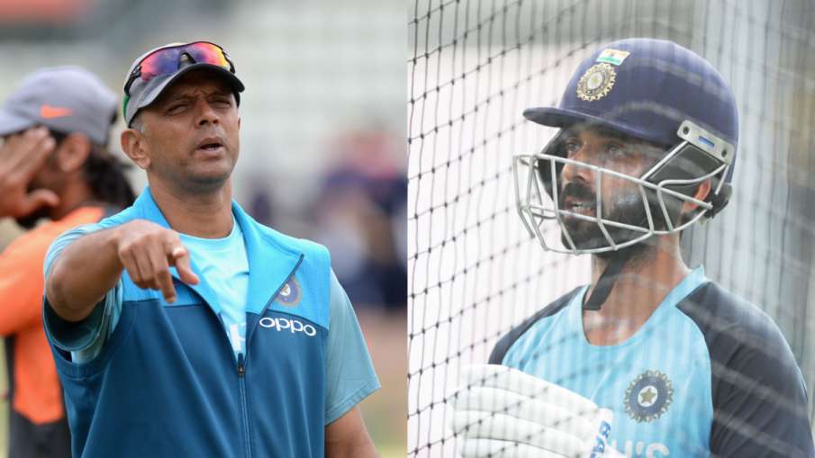 Rahul Dravid and Ajinkya Rahane Rahul Dravid and Ajinkya Rahane - India TV Hindi