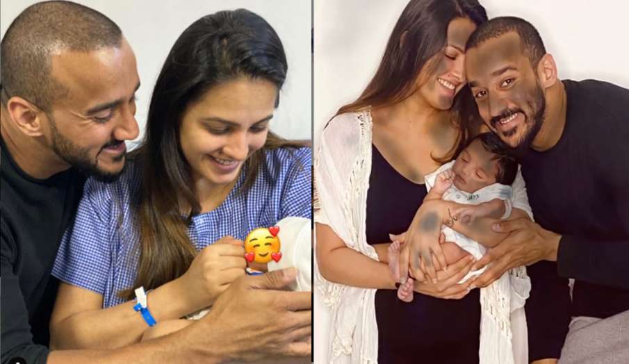 टीवी एक्ट्रेस अनीता हसनंदानी ने पति रोहित रेड्डी के साथ किया अपने बेटे के नाम का खुलासा, देखें प्यार टीवी एक्ट्रेस अनीता हसनंदानी ने पति रोहित रेड्डी के साथ किया अपने बेटे के नाम का खुलासा, देखें प्यार- India TV Hindi