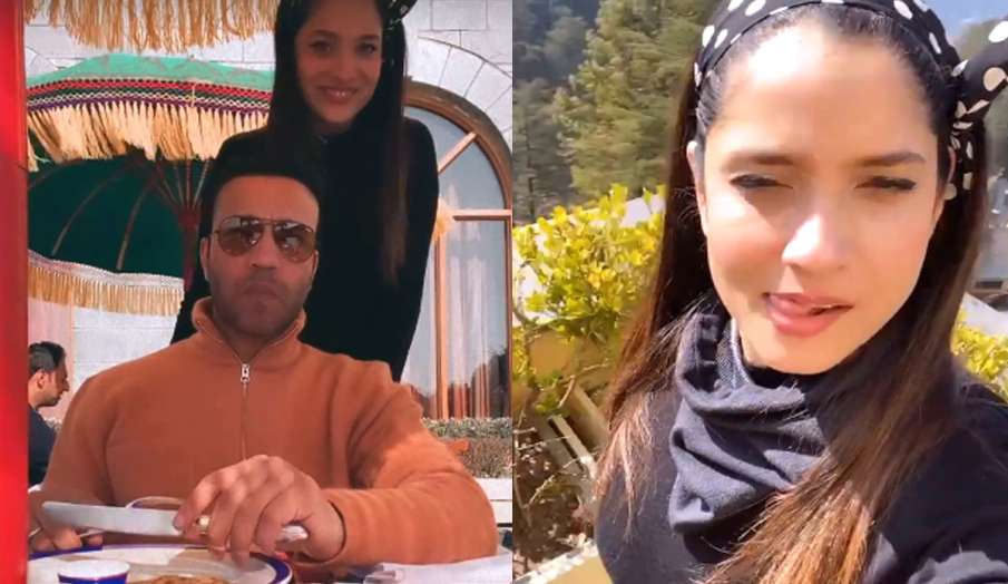 ankita lokhande celebrates valentines day with boyfriend vicky jain in shimla ankita lokhande celebrates valentines day with boyfriend vicky jain in shimla - India TV Hindi