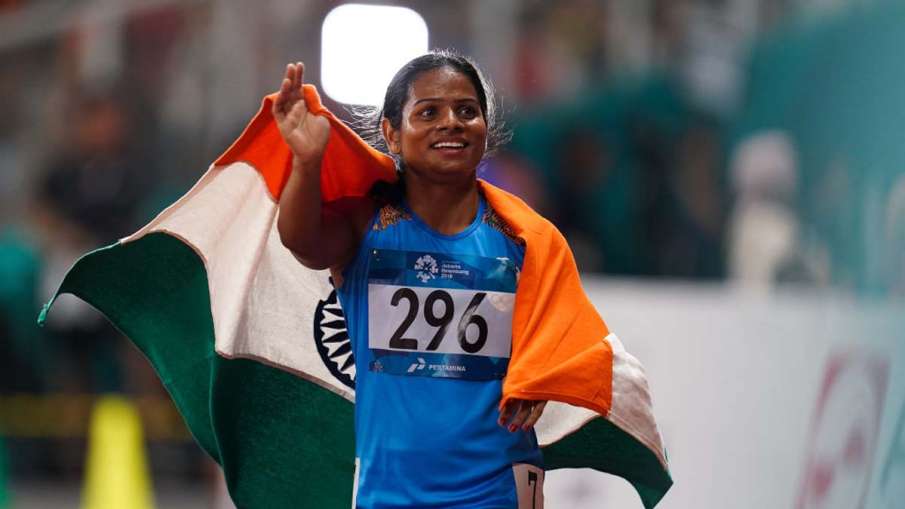 Dutee Chand hopes of qualifying for Olympics were shock Dutee Chand hopes of qualifying for Olympics were shock - India TV Hindi