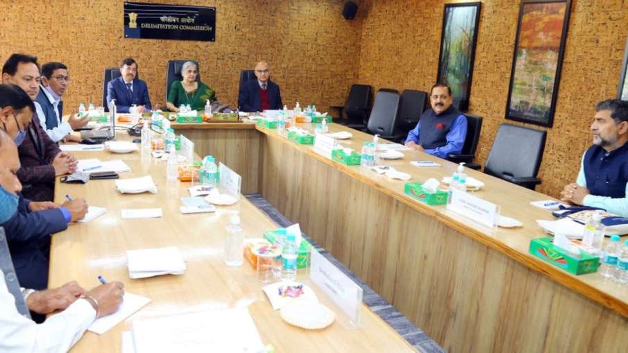 Jammu Kashmir Delimitation, Jammu Kashmir Delimitation meeting, J&K Delimitation Jammu Kashmir Delimitation, Jammu Kashmir Delimitation meeting, J&K Delimitation- India TV Hindi