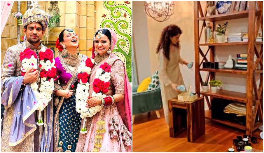 kangana ranaut designing brothers and bhabhi house kangana ranaut designing brothers and bhabhi house - India TV Hindi