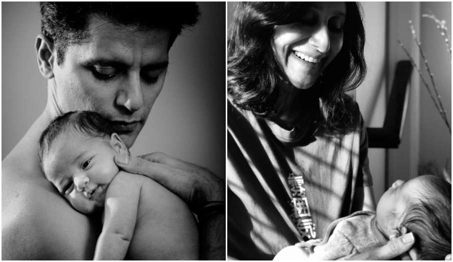 karanvir bohra third daughter name Gia Vanessa Snow see black and white pic karanvir bohra third daughter name Gia Vanessa Snow see black and white pic - India TV Hindi