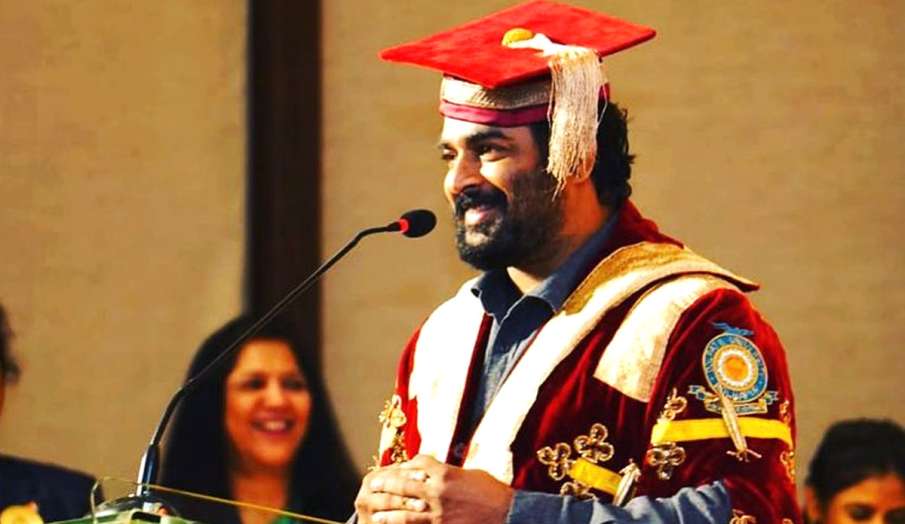 R Madhavan degree of Doctor of Letters for contribution to arts and cinema says This is an honor and R Madhavan degree of Doctor of Letters for contribution to arts and cinema says This is an honor and- India TV Hindi