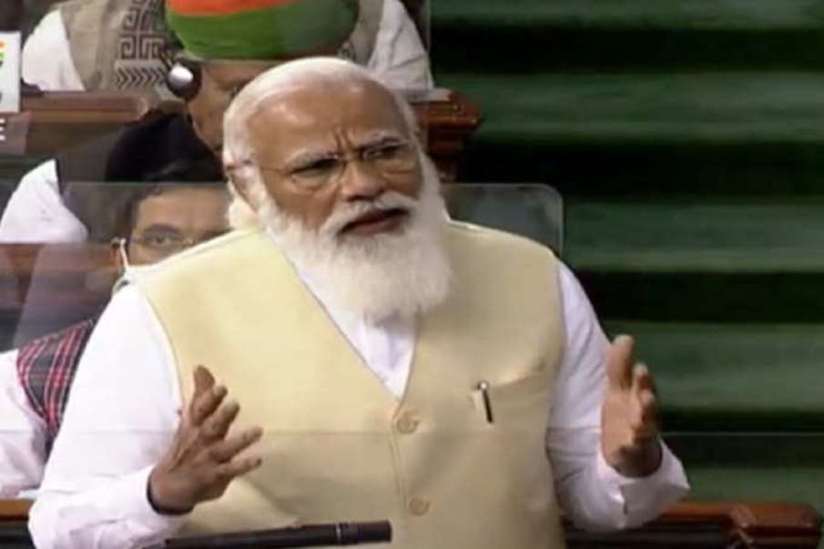 PM Narendra Modi on Manish Tewari speech in lok sabha latest updates PM Narendra Modi on Manish Tewari speech in lok sabha latest updates- India TV Hindi