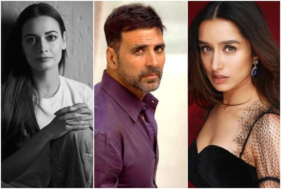 Dia, Akshay and Shraddha Dia, Akshay and Shraddha - India TV Hindi