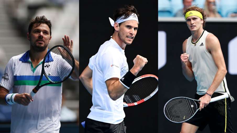 Stans Wawrinka, Alexander Zverev, Dominic Thiem, Stans Wawrinka, Alexander Zverev, Dominic Thiem,- India TV Hindi