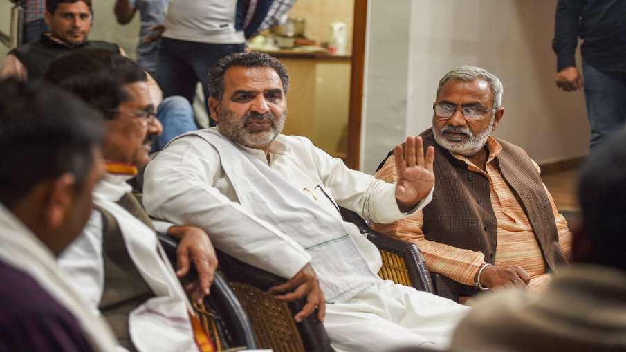 Sanjeev Balyan says announcement were made from mosque after ruckus in his program by RLD SP workers Sanjeev Balyan says announcement were made from mosque after ruckus in his program by RLD SP workers- India TV Hindi