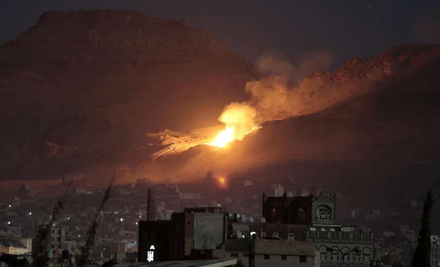 Yemen rebel attack on airport sets plane on fire: Saudi TV Yemen rebel attack on airport sets plane on fire: Saudi TV- India TV Hindi