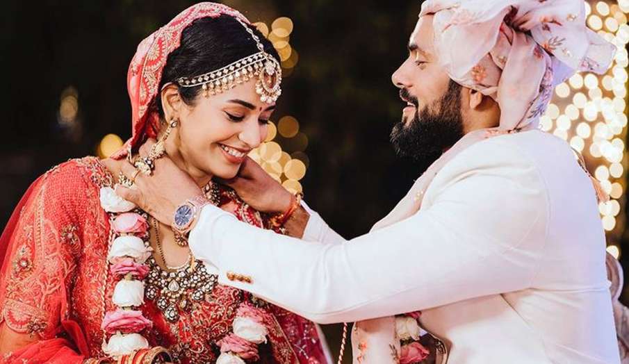 scam 1992 actress anjali barot ties knot with boyfriend gaurav arora scam 1992 actress anjali barot ties knot with boyfriend gaurav arora - India TV Hindi