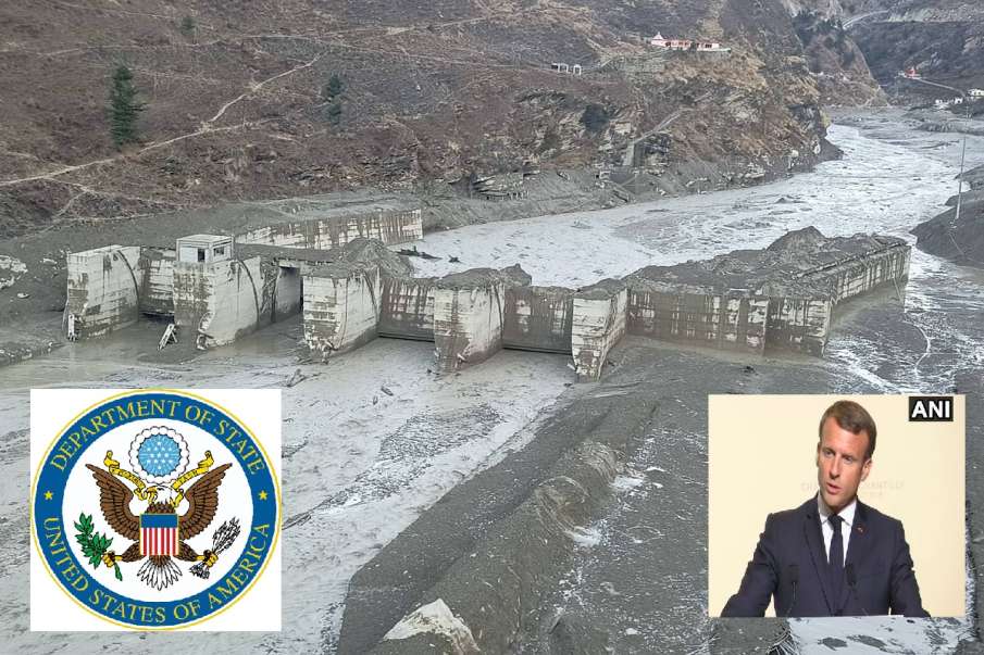 US State Department & france reaction on Uttarakhand Chamoli glacier burst Disaster IAF latest updat US State Department & france reaction on Uttarakhand Chamoli glacier burst Disaster IAF latest updat- India TV Hindi