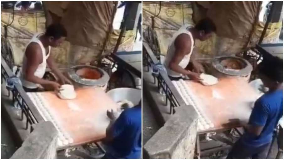 man spitiing on tandoori man spitiing on tandoori - India TV Hindi