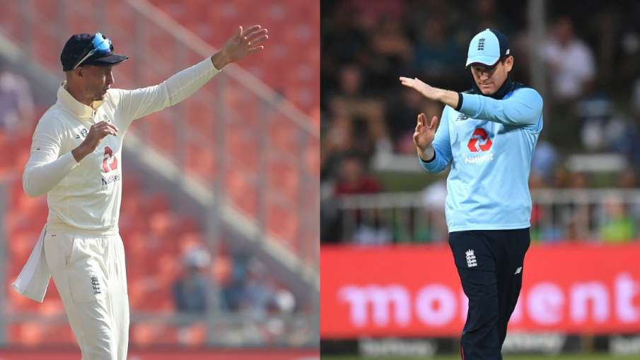 Joe Root and Eoin Morgan Joe Root and Eoin Morgan- India TV Hindi