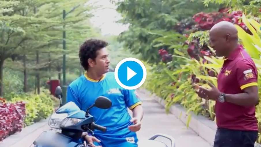 Sachin Tndulkar and Brian Lara Sachin Tndulkar and Brian Lara- India TV Hindi