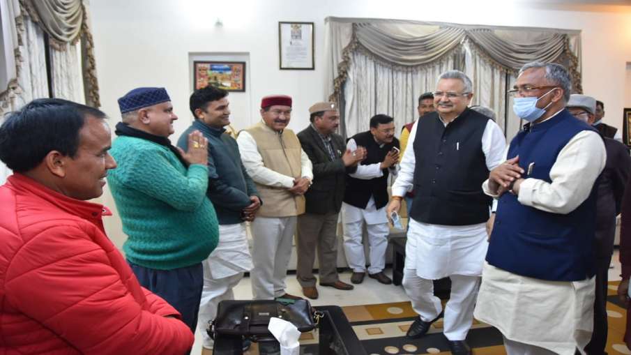 Uttrakhand bjp core group meeting chief minister trivendra singh rawat उत्तराखंड: भाजपा कोर ग्रुप की Uttrakhand bjp core group meeting chief minister trivendra singh rawat उत्तराखंड: भाजपा कोर ग्रुप की- India TV Hindi