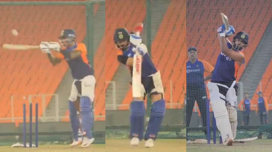 IND vs ENG: BCCI released video of Suryakumar, Pant and Kohli playing in nets before T20I series - स IND vs ENG: BCCI released video of Suryakumar, Pant and Kohli playing in nets before T20I series - स- India TV Hindi