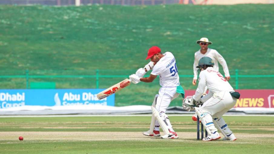 AFG vs ZIM 2nd Test: Afghanistan scored 545 runs with Hashmatullah Shahidi's double century AFG vs ZIM 2nd Test: Afghanistan scored 545 runs with Hashmatullah Shahidi's double century- India TV Hindi